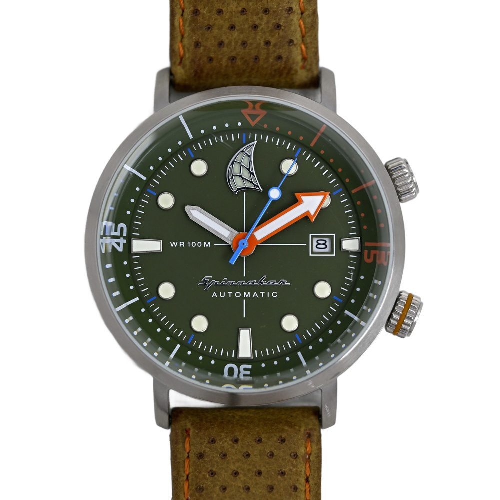 Spinnaker Super Compressor Green Dial Automatic Men's 42mm Watch SP-5037